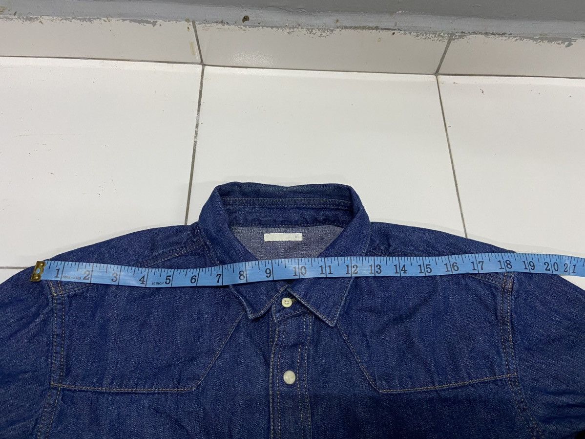 GU GU UNIQLO SNAP BUTTON DENIM JACKET Size US L / EU 52-54 / 3 - 13 Thumbnail