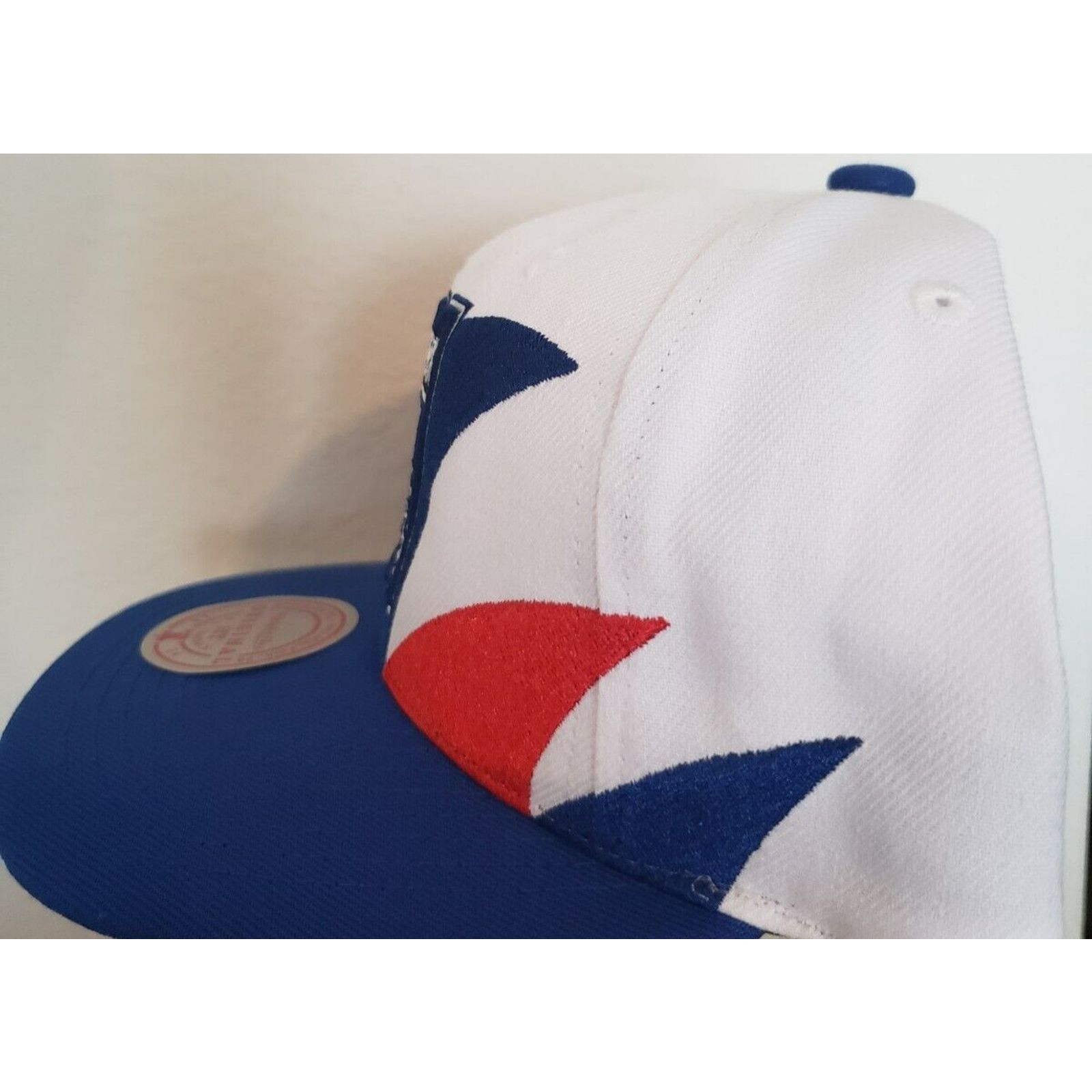 Mitchell & Ness New York Rangers Hat Cap Sharktooth Snapback Mitchell & Ness Size ONE SIZE - 4 Thumbnail