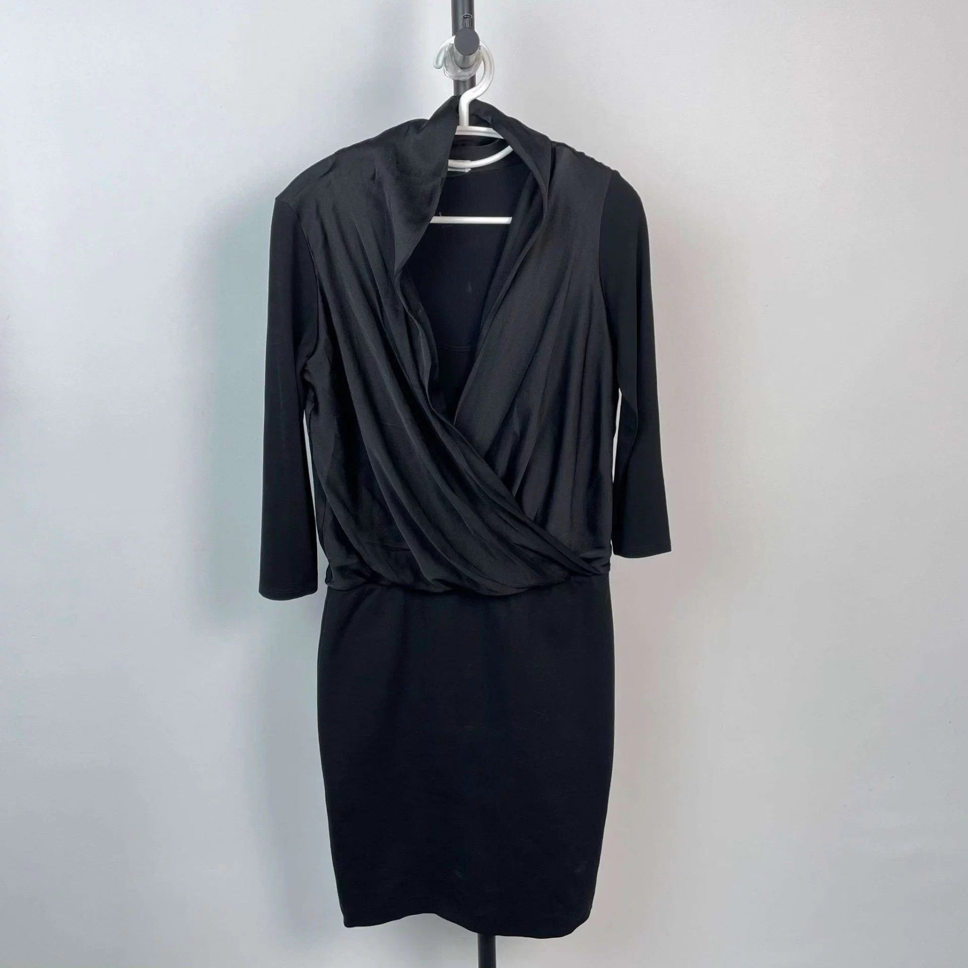 Max Mara MaxMara silk blend dress 40 black Size M / US 6-8 / IT 42-44 - 1 Thumbnail