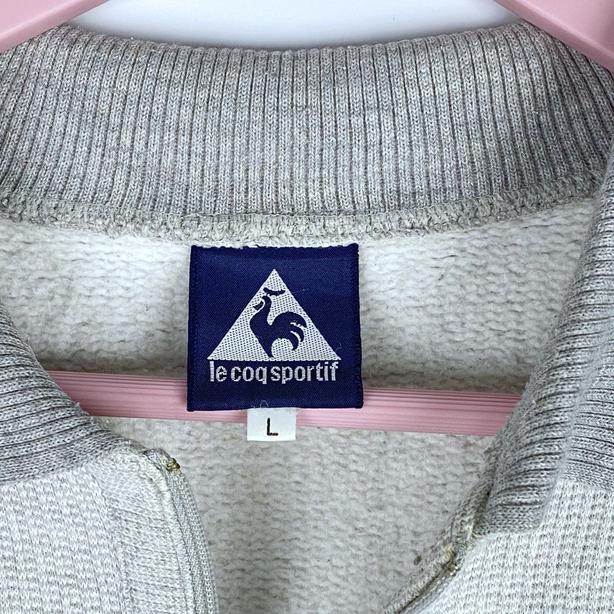 Le Coq Sportif Le Coq Sportif Sweatshirt Half Zip Pullover Jumper Size US L / EU 52-54 / 3 - 5 Thumbnail