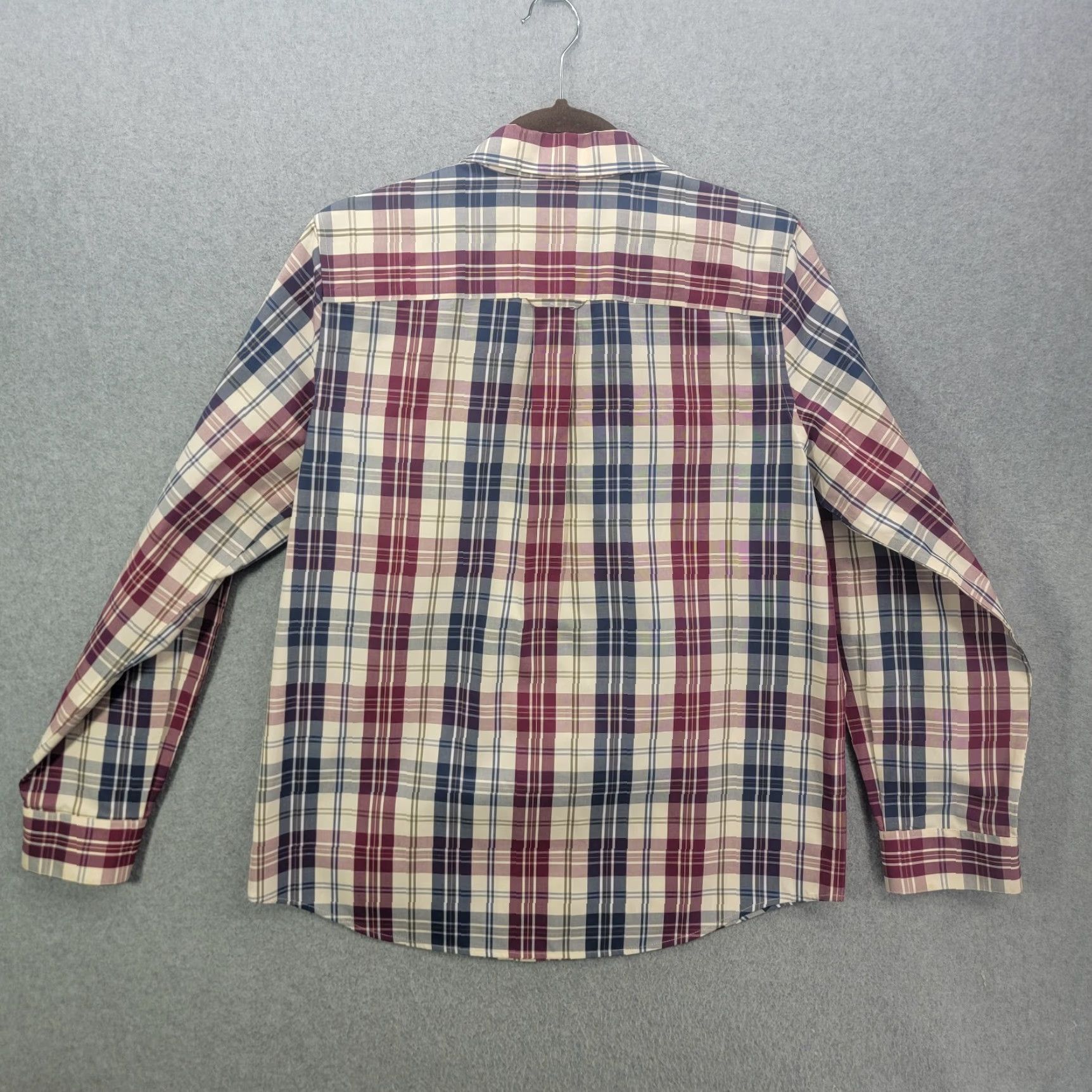 Orvis Orvis Shirt womens Size 10 Long Sleeve Wrinkle Free Cotton Tartan Plaid Button Size L / US 10 / IT 46 - 6 Thumbnail