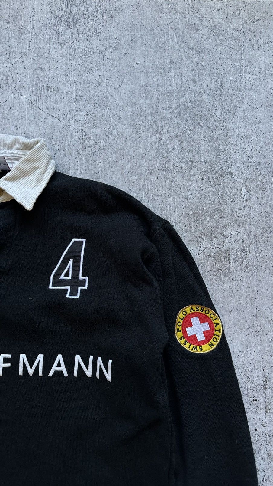 Vintage Vintage St Moritz Bank Hofmann Polo Club Cropped T Shirt Size US XS / EU 42 / 0 - 8 Thumbnail