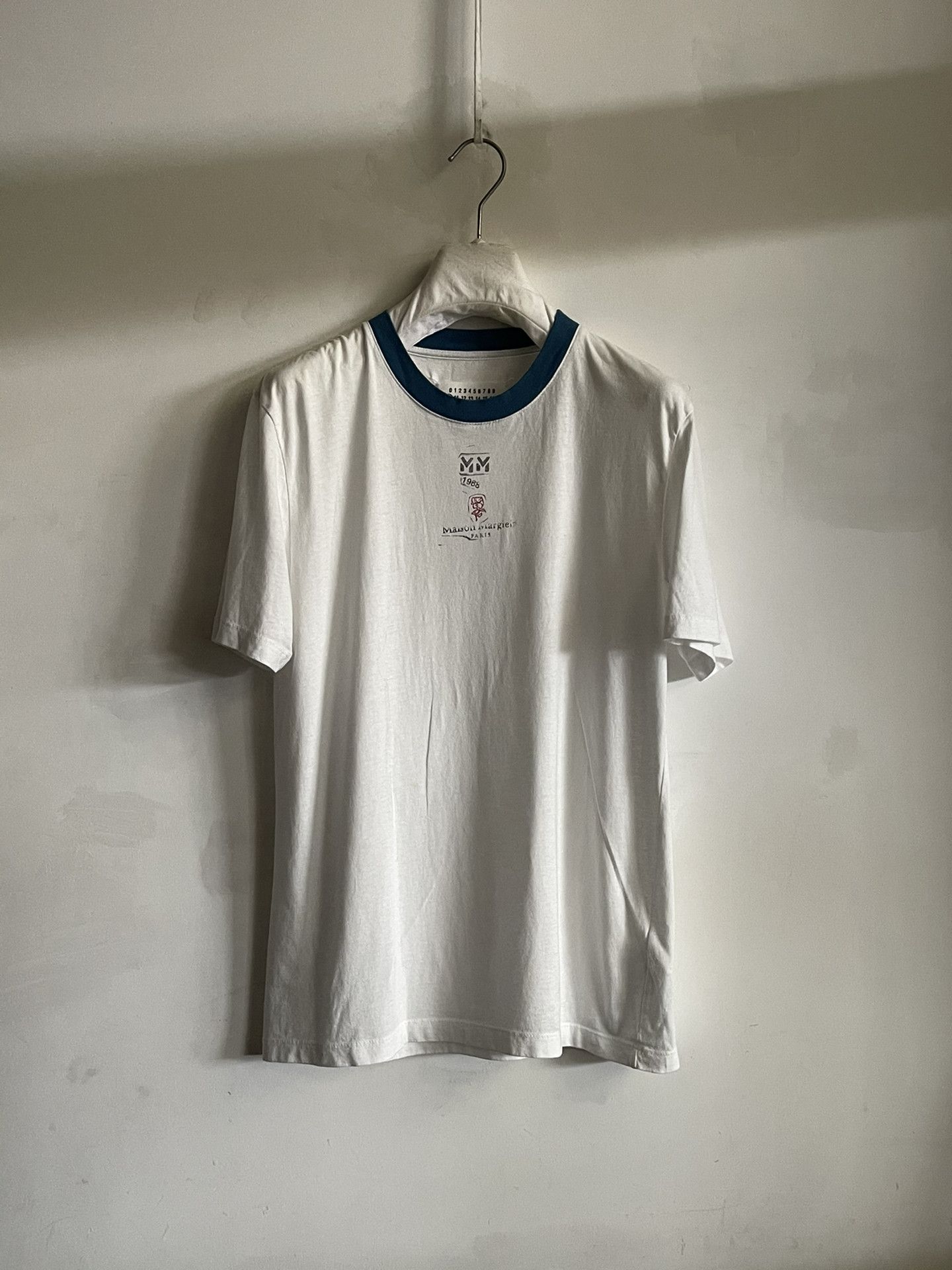 Maison Margiela Maison Margiela 2021ss new collar short-sleeved T-shirt 250 Size US S / EU 44-46 / 1 - 8 Thumbnail