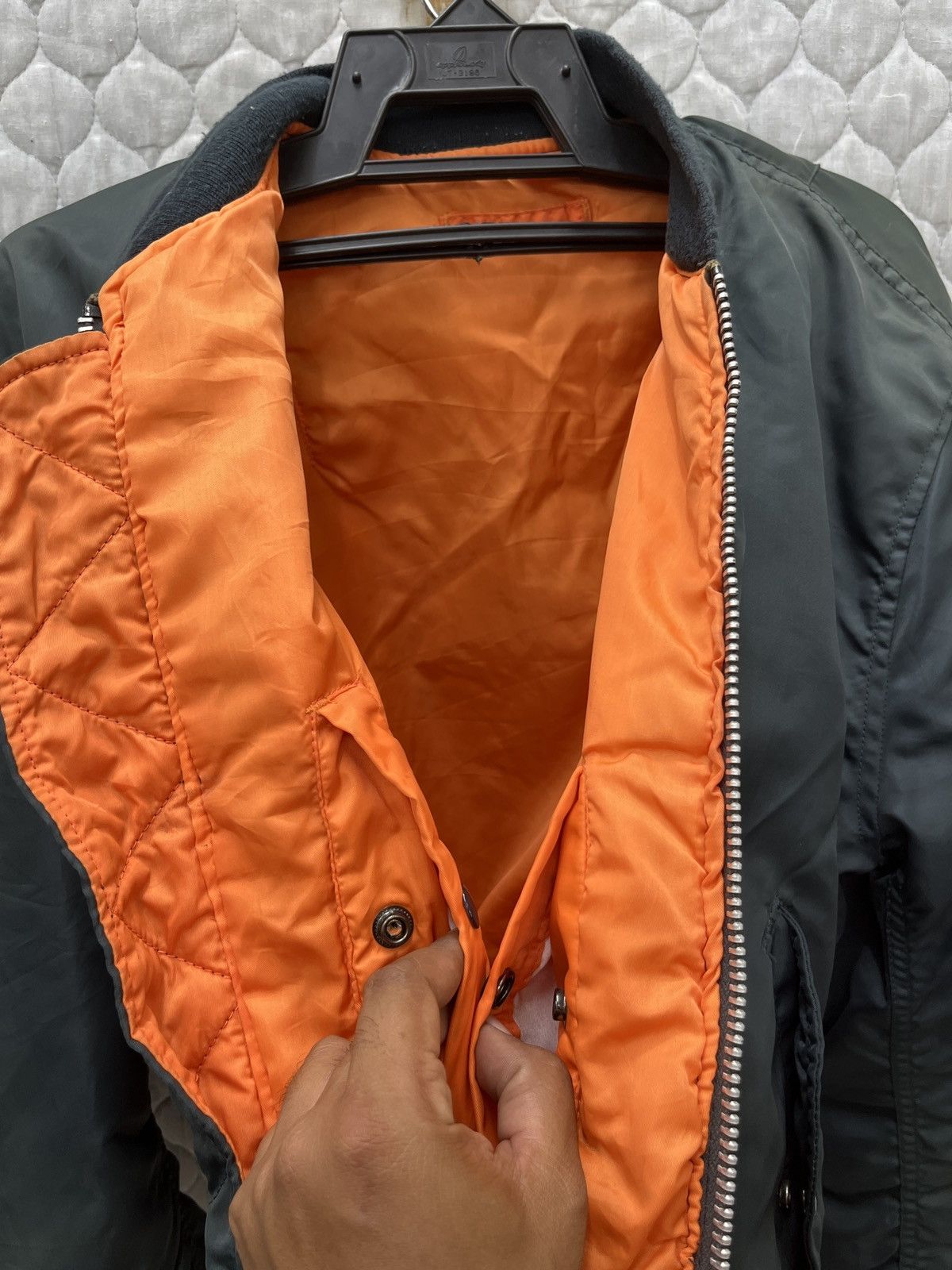 Vintage 🔥🔥🔥STEALS VTG USAF MA1 BOMBER JACKET Size US L / EU 52-54 / 3 - 8 Thumbnail
