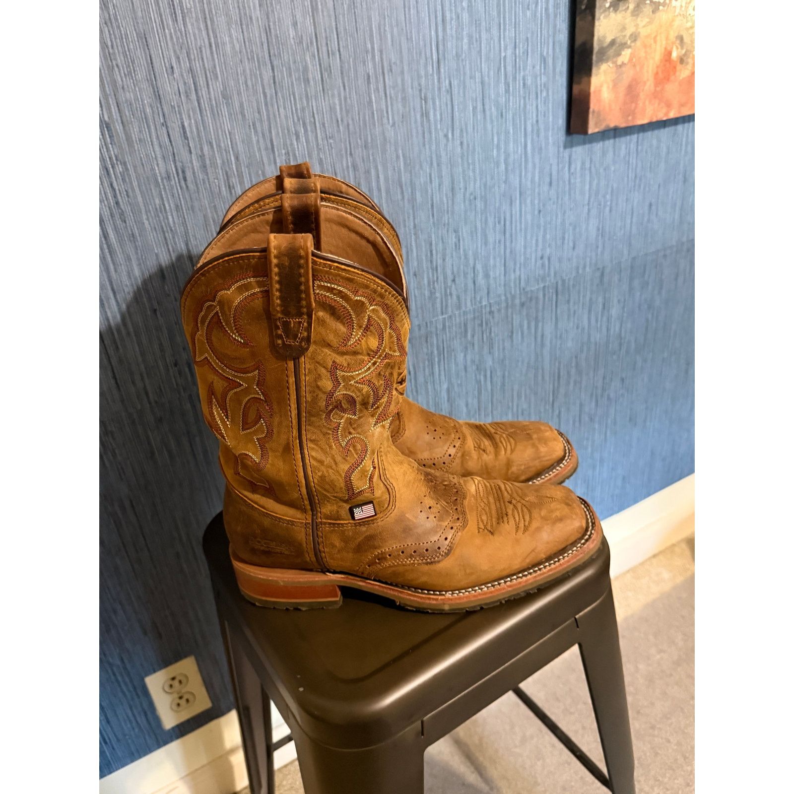 DOUBLE HELIX Double H Boots DH3560 Men's 9.5D Size US 9.5 / EU 42-43 - 3 Thumbnail