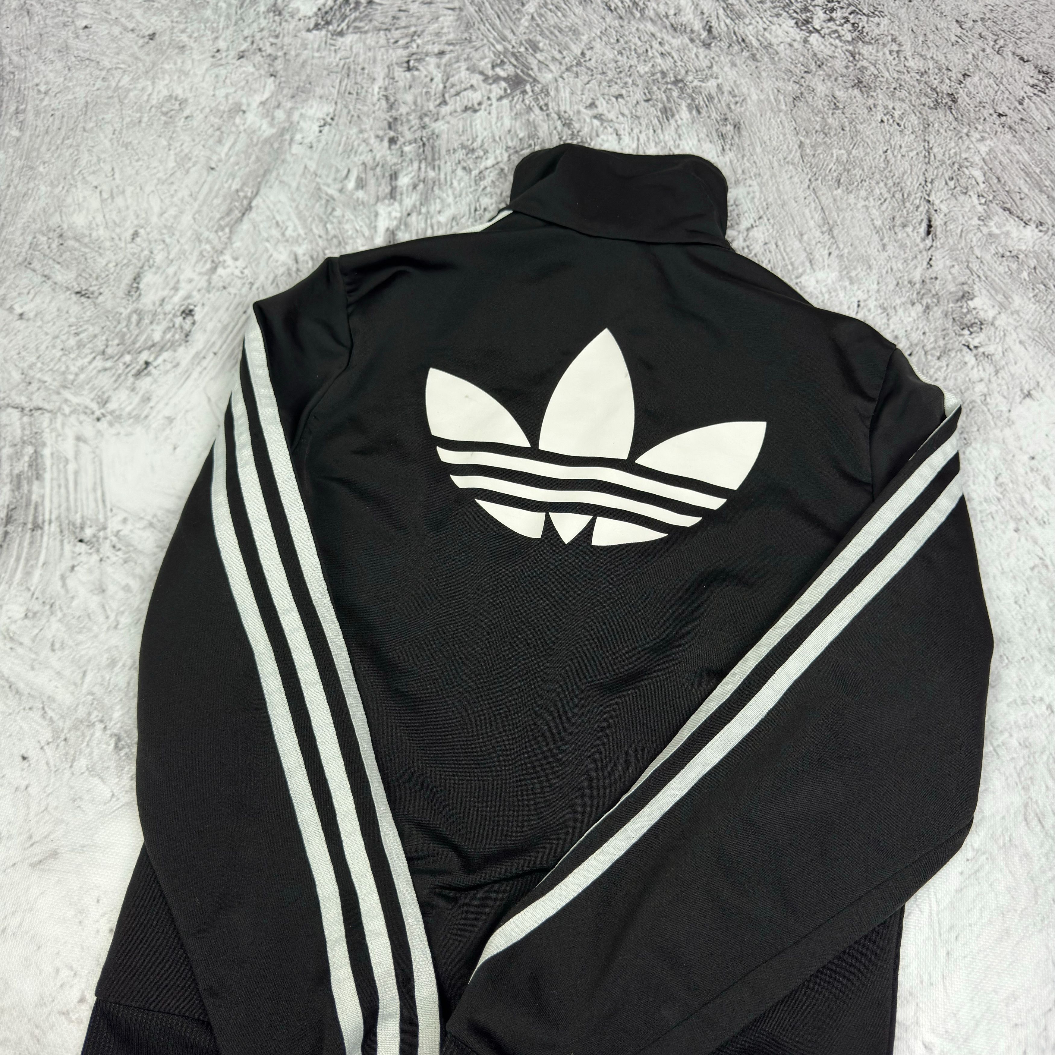 Adidas Adidas Firebird Women's Black White Full Zip Track Jacket 40 Size S / US 4 / IT 40 - 9 Thumbnail