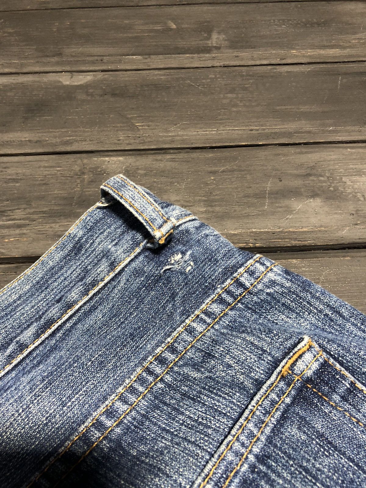 Hysteric Glamour × If Six Was Nine × Japanese Brand VINTAGE 💥HYSTERIC GLAMOUR STYLE DISTRESSED JEANS 90S Size US 34 / EU 50 - 3 Thumbnail