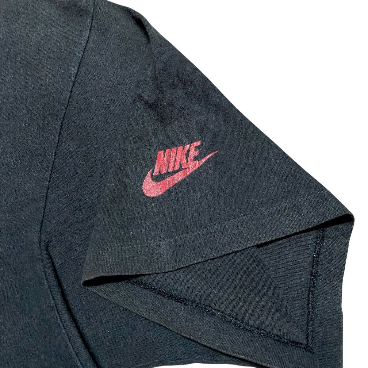 Nike Rare‼️🔥Vintage Nike Air Jordan Backhit Single Stitch T-Shirt Size US L / EU 52-54 / 3 - 9 Thumbnail