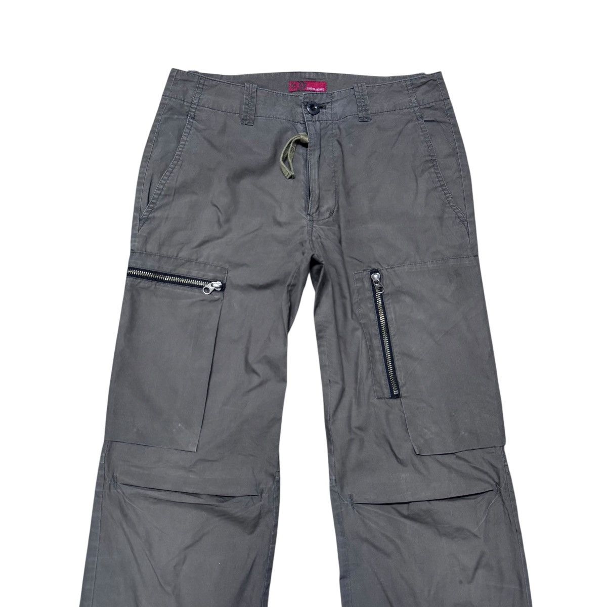291295=Homme 291295 Homme Parachute Cargo Zipper Pants Size US 29 - 3 Thumbnail