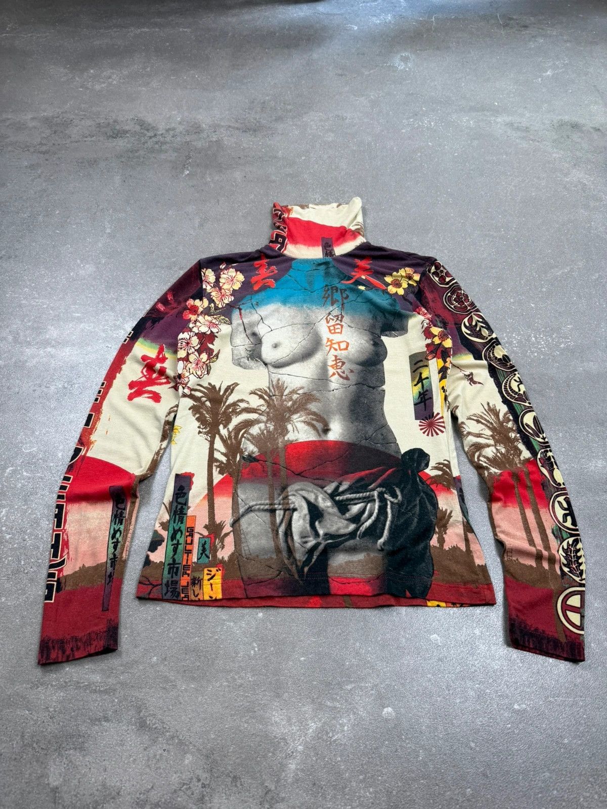 Jean Paul Gaultier Jean Paul Gaultier mesh top t-shirt vintage archive y2k 90s Size S / US 4 / IT 40 - 2 Thumbnail