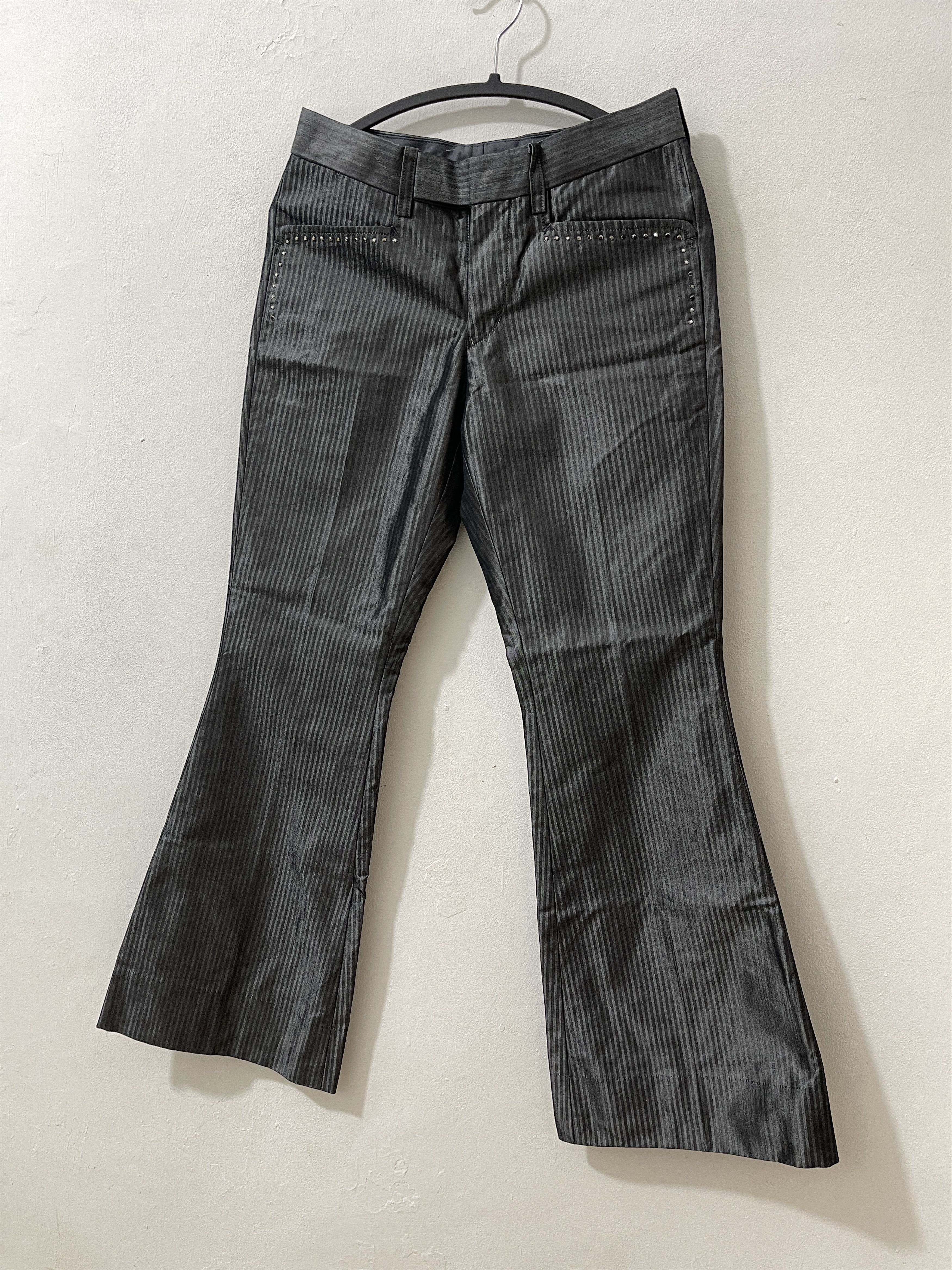 Tornado Mart Tornado Mart Japan Archive Punk Stud Flare Pants Size US 30 / EU 46 - 2 Thumbnail