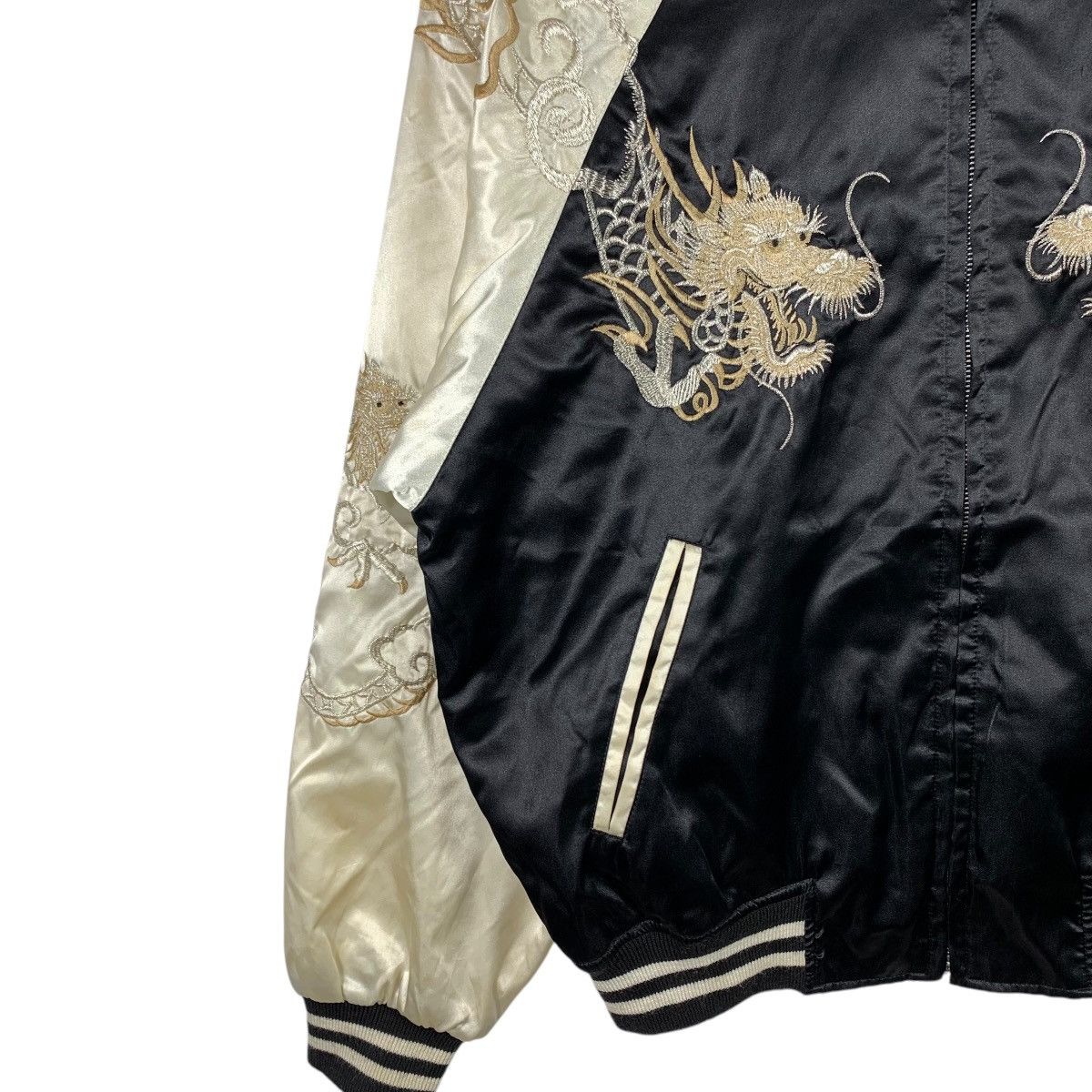 Japanese Brand HOSHIHIME Japanese Brand Sukajan Japan Dragon Embroidered Size US L / EU 52-54 / 3 - 5 Thumbnail