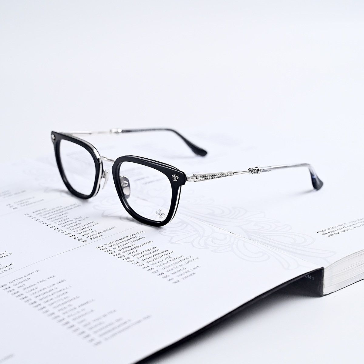 Chrome Hearts CHROME HEARTS STRAPADICTOME GLASSES Size ONE SIZE - 1 Thumbnail