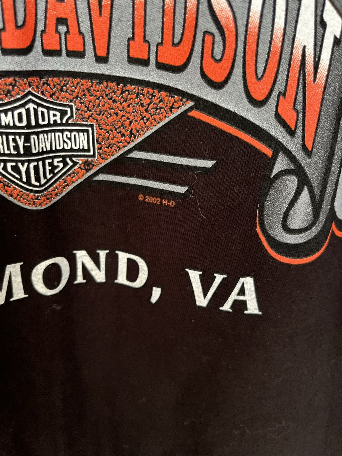 Harley Davidson Vintage 2002 Harley Davidson ‘out of fire’ Tee Size US XL / EU 56 / 4 - 10 Thumbnail