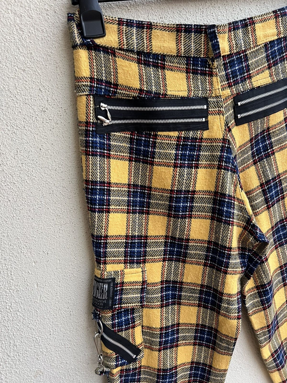 Seditionaries VTG Seditionaries Tiger Alt London Tartan Bondage Trouser Size US 31 - 15 Thumbnail