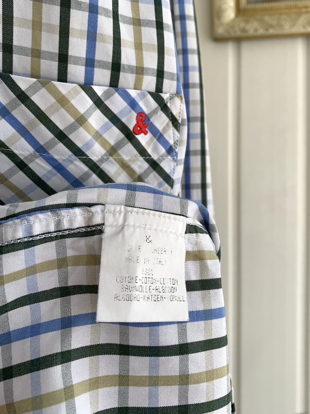 Dolce & Gabbana Dolce & Gabbana Vintage Long Sleeve Button Shirt Size L Size US L / EU 52-54 / 3 - 9 Thumbnail