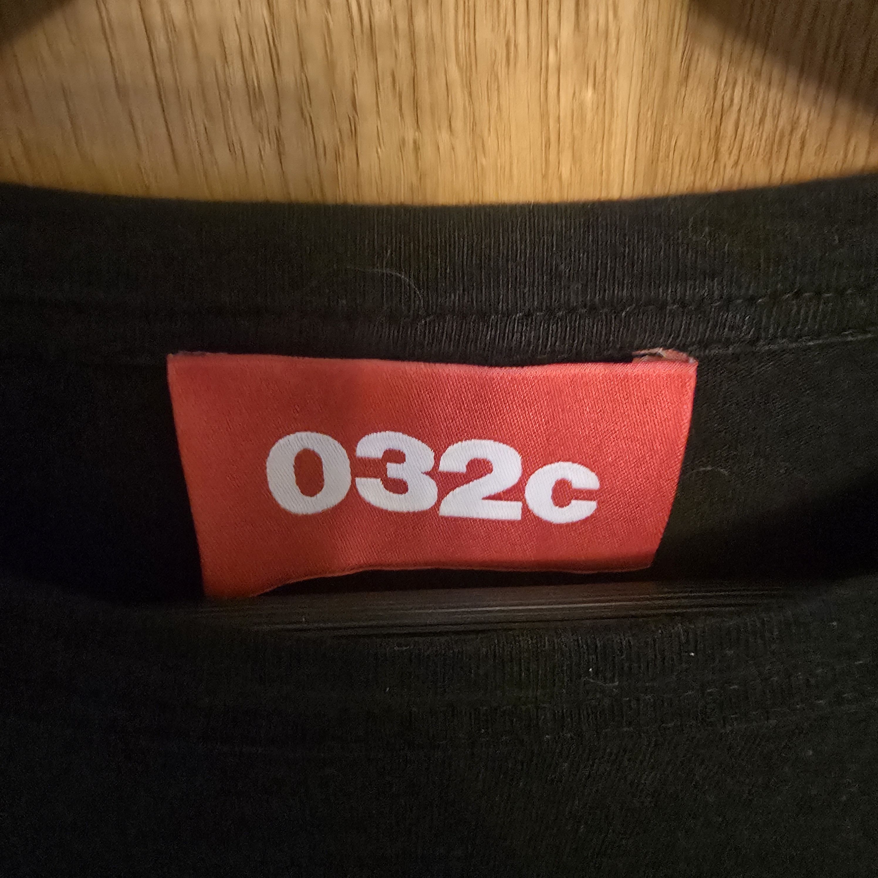 032c 032c Black Safety Long Sleeve T-Shirt Size US M / EU 48-50 / 2 - 3 Thumbnail