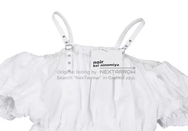 Comme des Garcons Comme Des Garcons White vintage off-shoulder top Size XS / US 0-2 / IT 36-38 - 4 Thumbnail