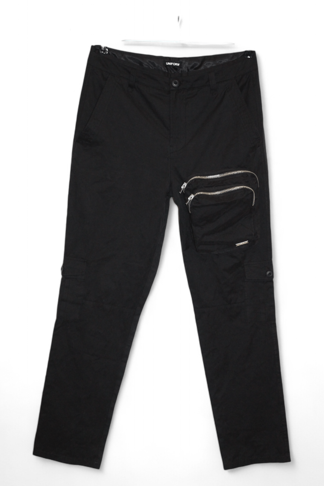 Uniform Studios Y2k🔥Uniform Studios Straight leg Satin Fabric Cargo Pants Size US 32 / EU 48 - 3 Thumbnail