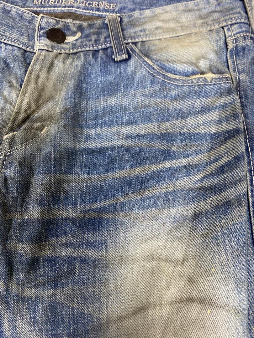 Murder License Vanquish x Murder License Distressed Denim. S070 Size US 32 / EU 48 - 7 Thumbnail