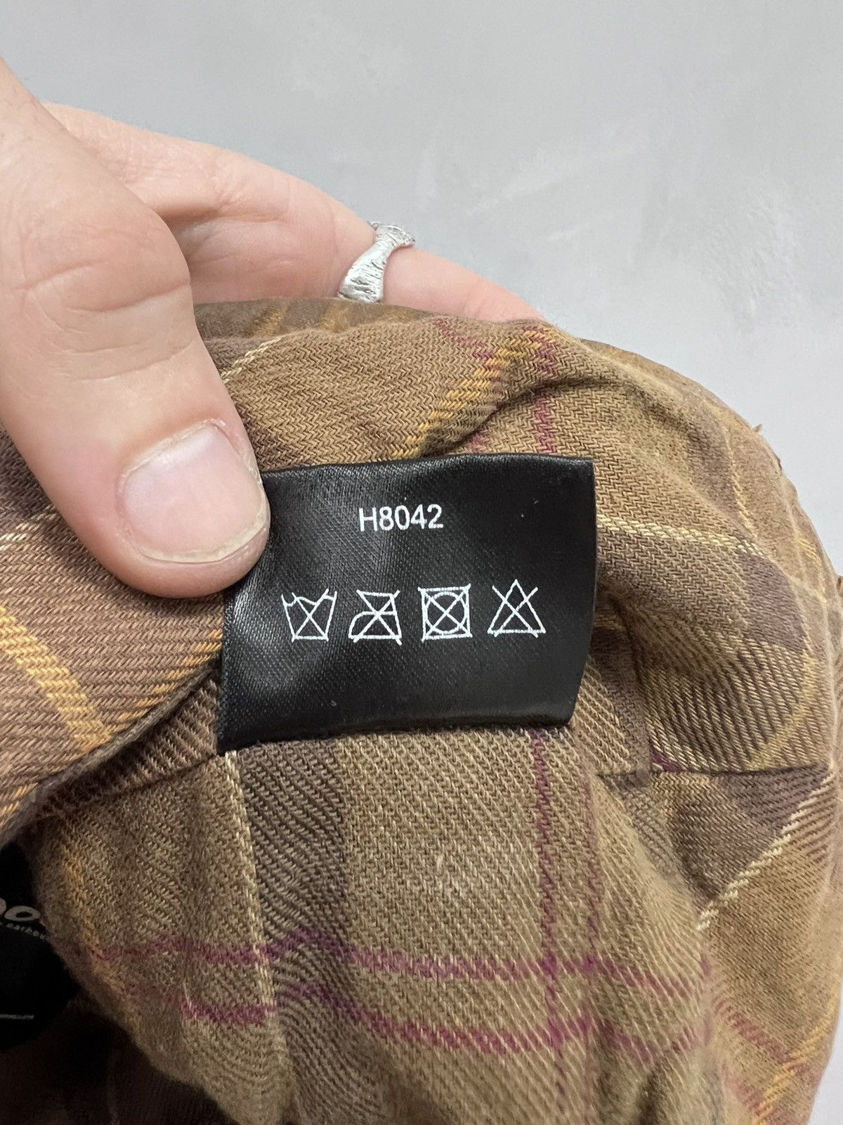 Barbour × Japanese Brand × Vintage VINTAGE BARBOUR WAXED COTTON BUCKET HAT CAP Size ONE SIZE - 9 Thumbnail