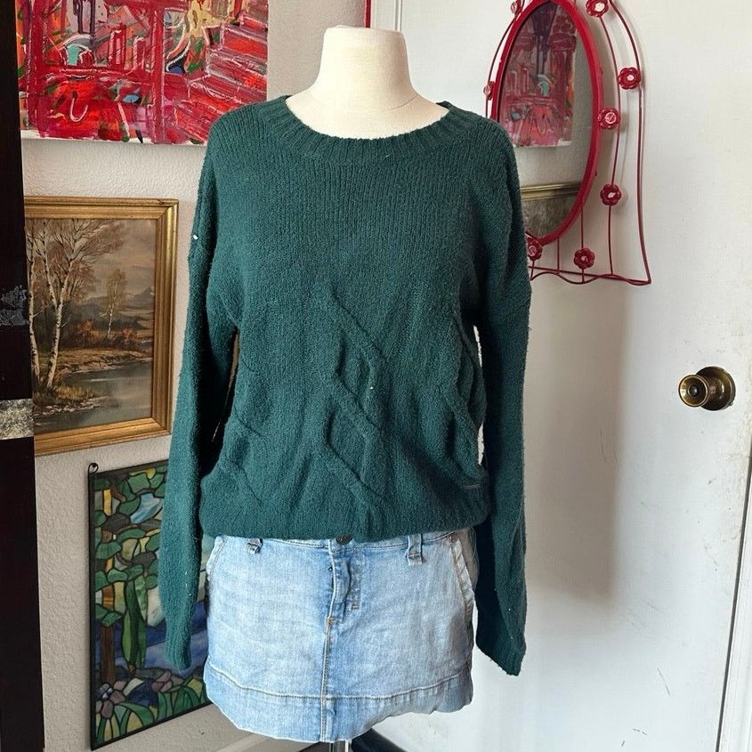 Hollister hollister dark green long sleeve sweater Size S / US 4 / IT 40 - 1 Thumbnail