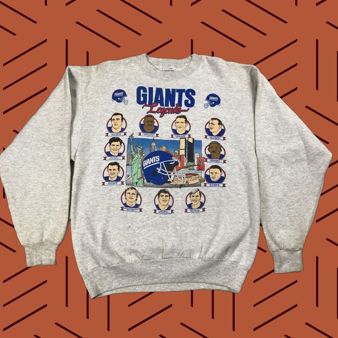Vintage VINTAGE 1990 GIANTS LEGENDS PULLOVER CREWNECK XL GRAY GRAPHIC SWEATSHIRT MEN USA Size US XL / EU 56 / 4 - 1 Thumbnail