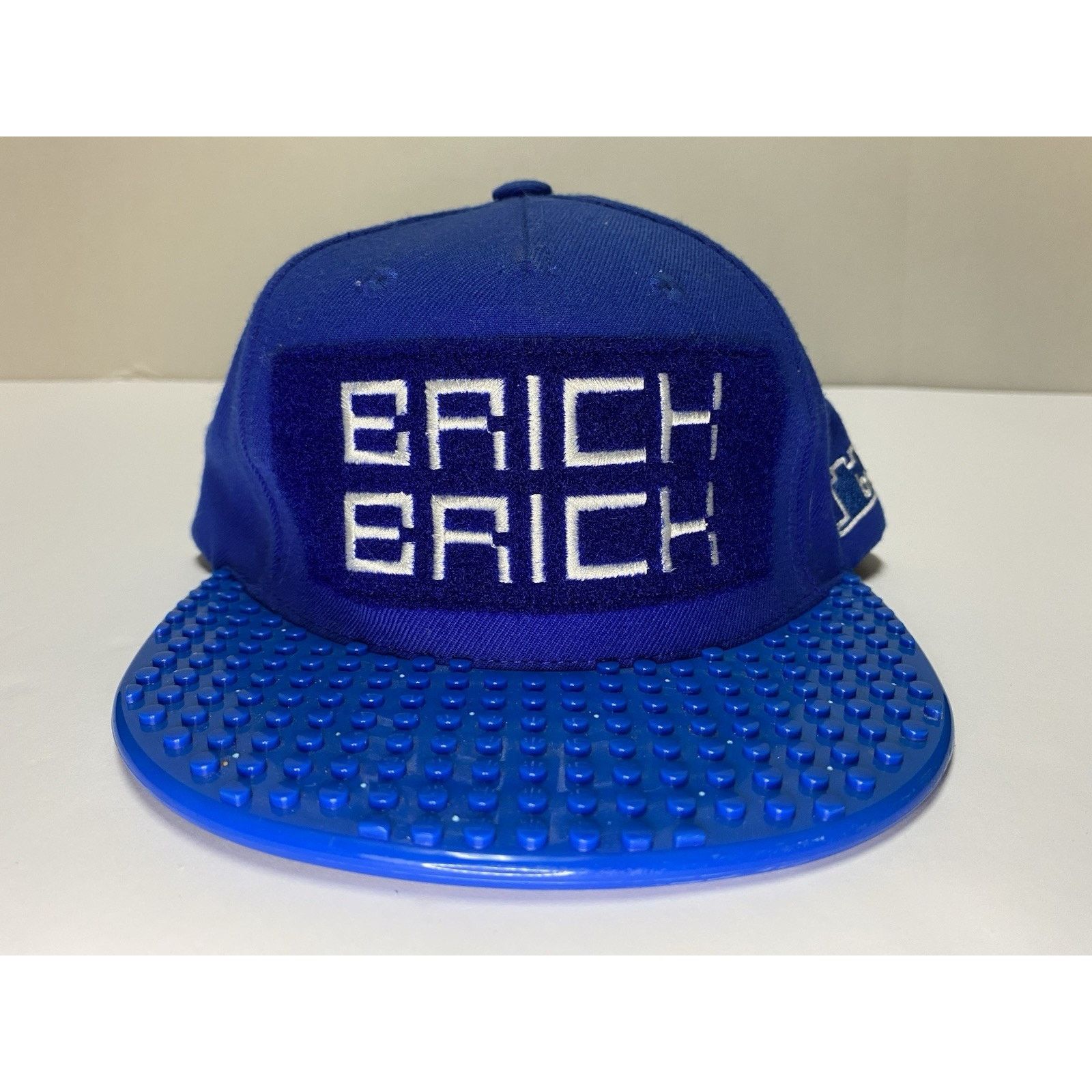 Other Brick Building Block Display Baseball Snap Blue Hat/Cap Size ONE SIZE - 1 Thumbnail