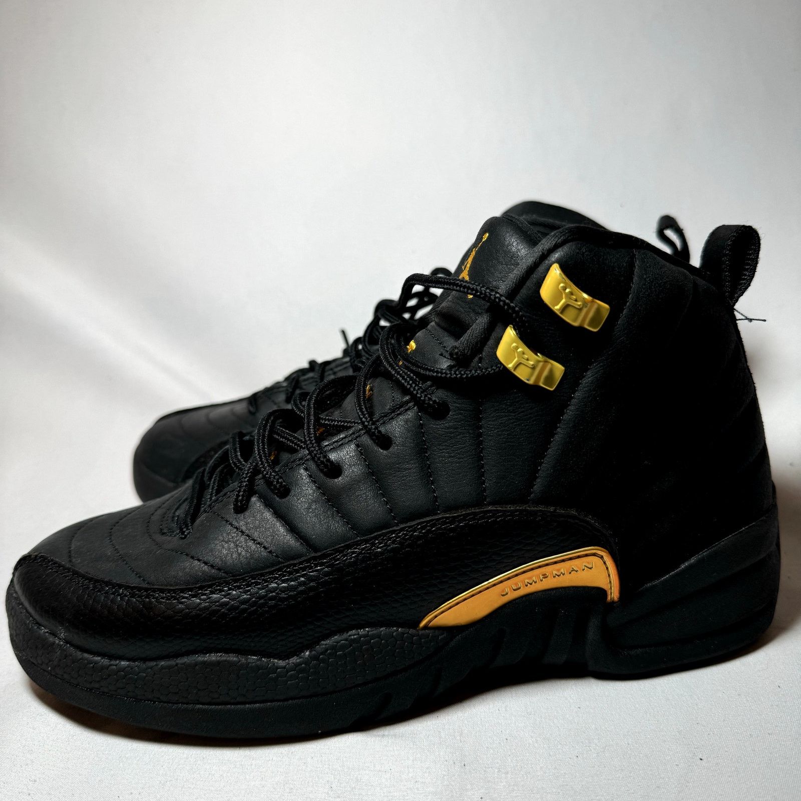 Jordan Brand × Nike Size 7 - Nike Air Jordan 12 Retro GS Black Taxi Men's Shoes Size US 7 / EU 40 - 8 Thumbnail