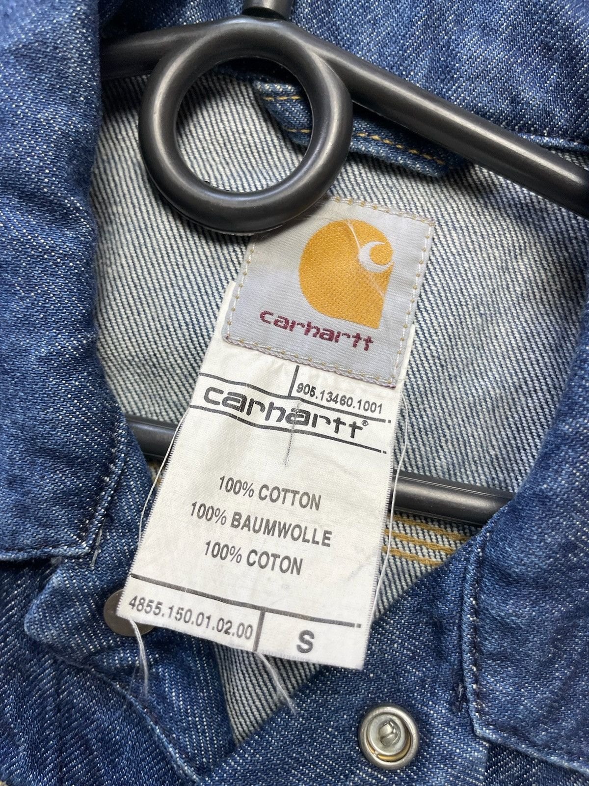 Carhartt Wip × Vintage Vintage Denim jacket women’s size S rare blue Size S / US 4 / IT 40 - 3 Thumbnail