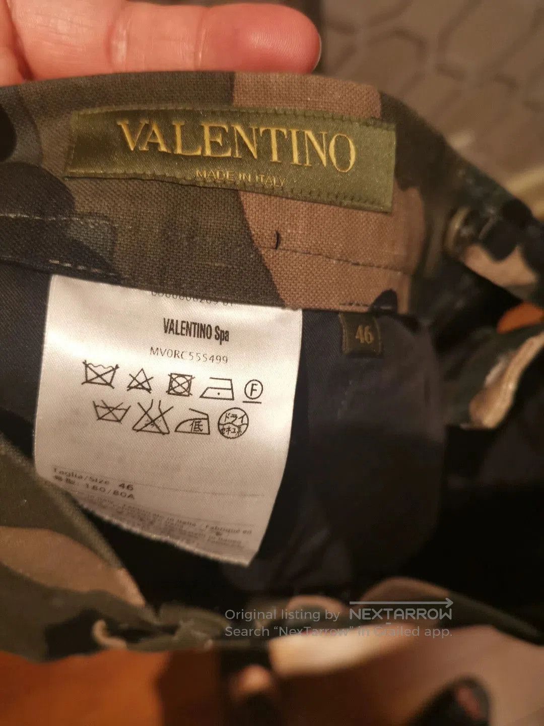 Valentino Valentino Camo Beaded Casual Pants. Size US 30 / EU 46 - 5 Thumbnail