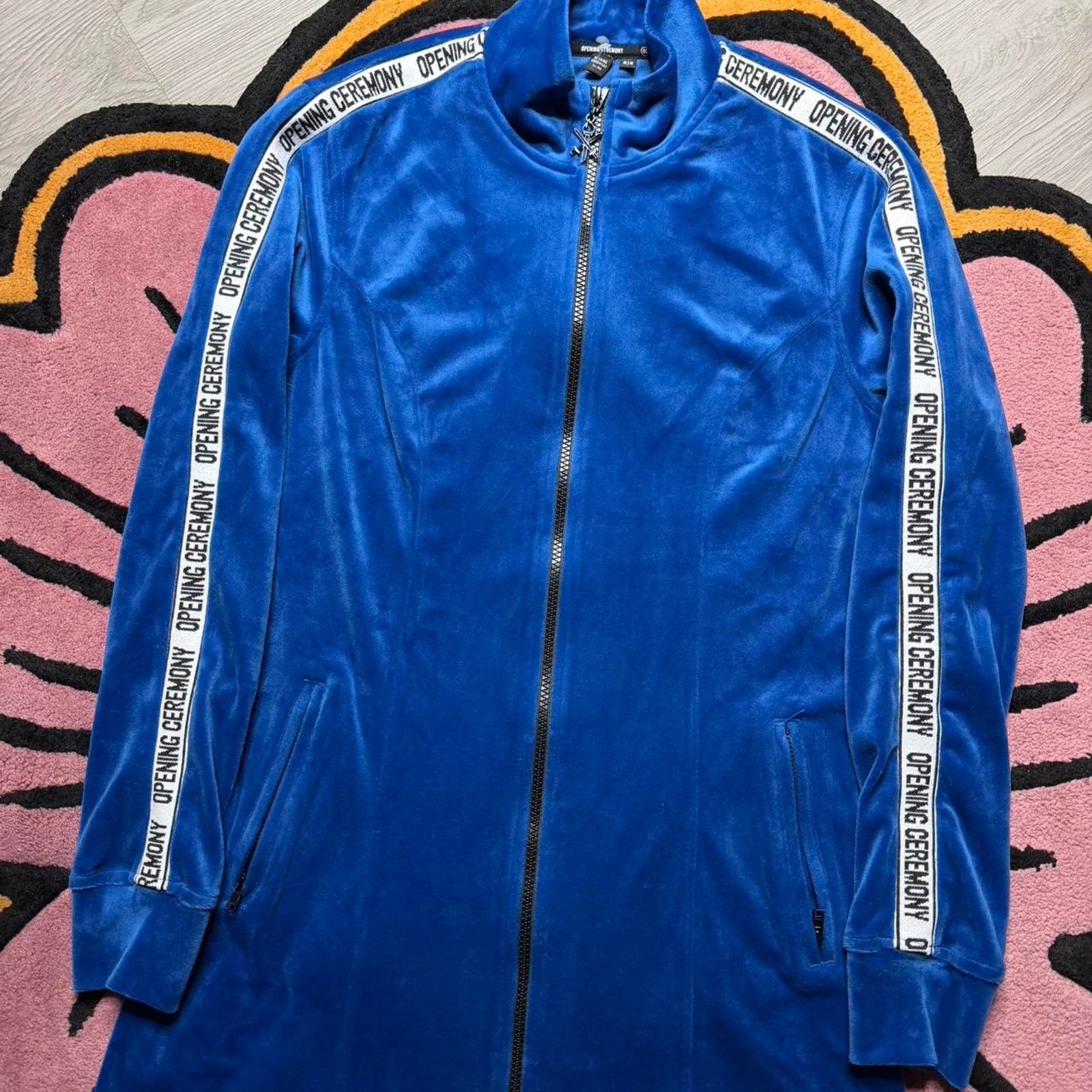 Opening Ceremony Opening Ceremony Full Zip Plush Velour Track Dress Medium Size M / US 6-8 / IT 42-44 - 2 Thumbnail