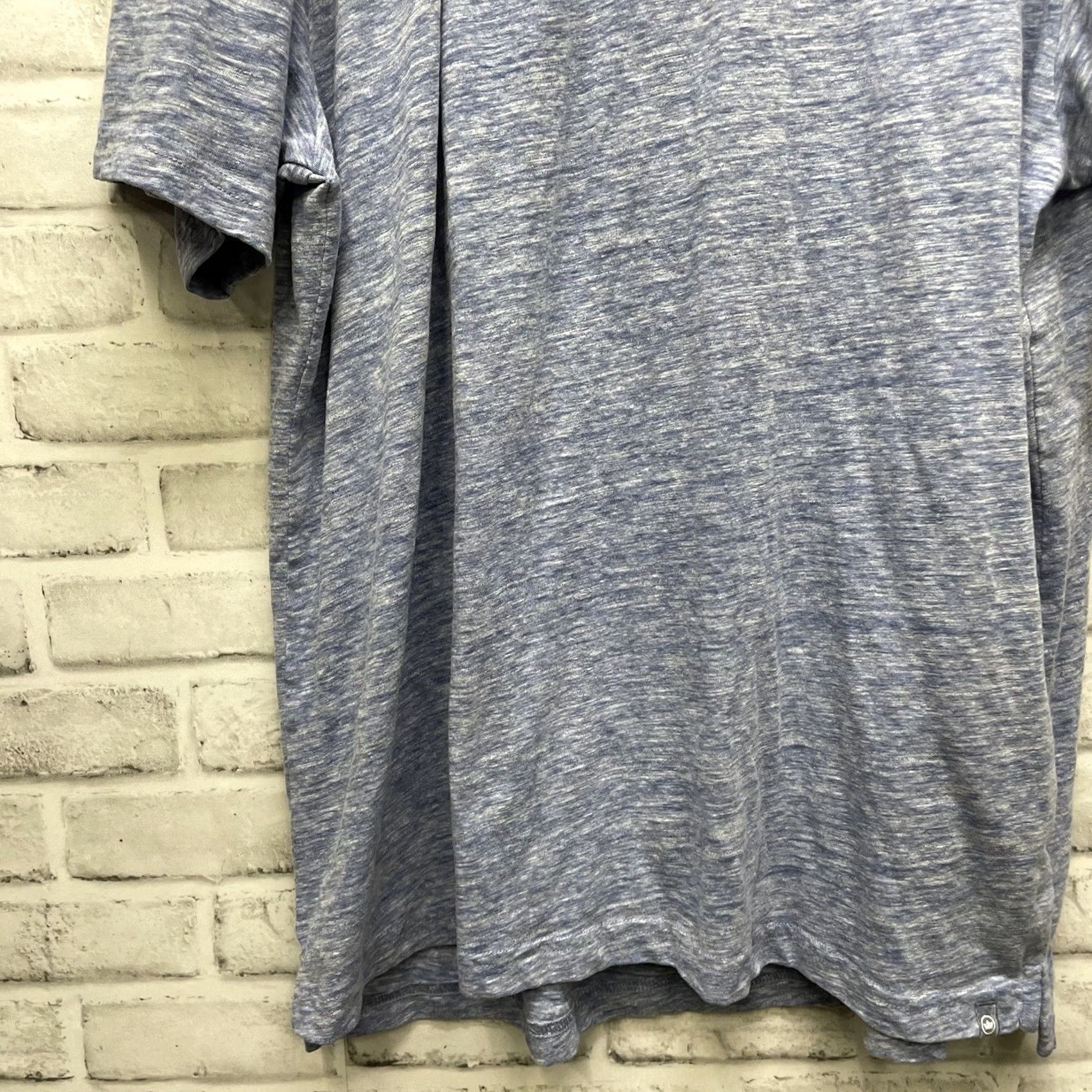 Peter Millar Peter Millar Polo Shirt Mens Size XL Blue Cotton Polo Shirt Mens XL Blue Polo Shirt Size US XL / EU 56 / 4 - 3 Thumbnail