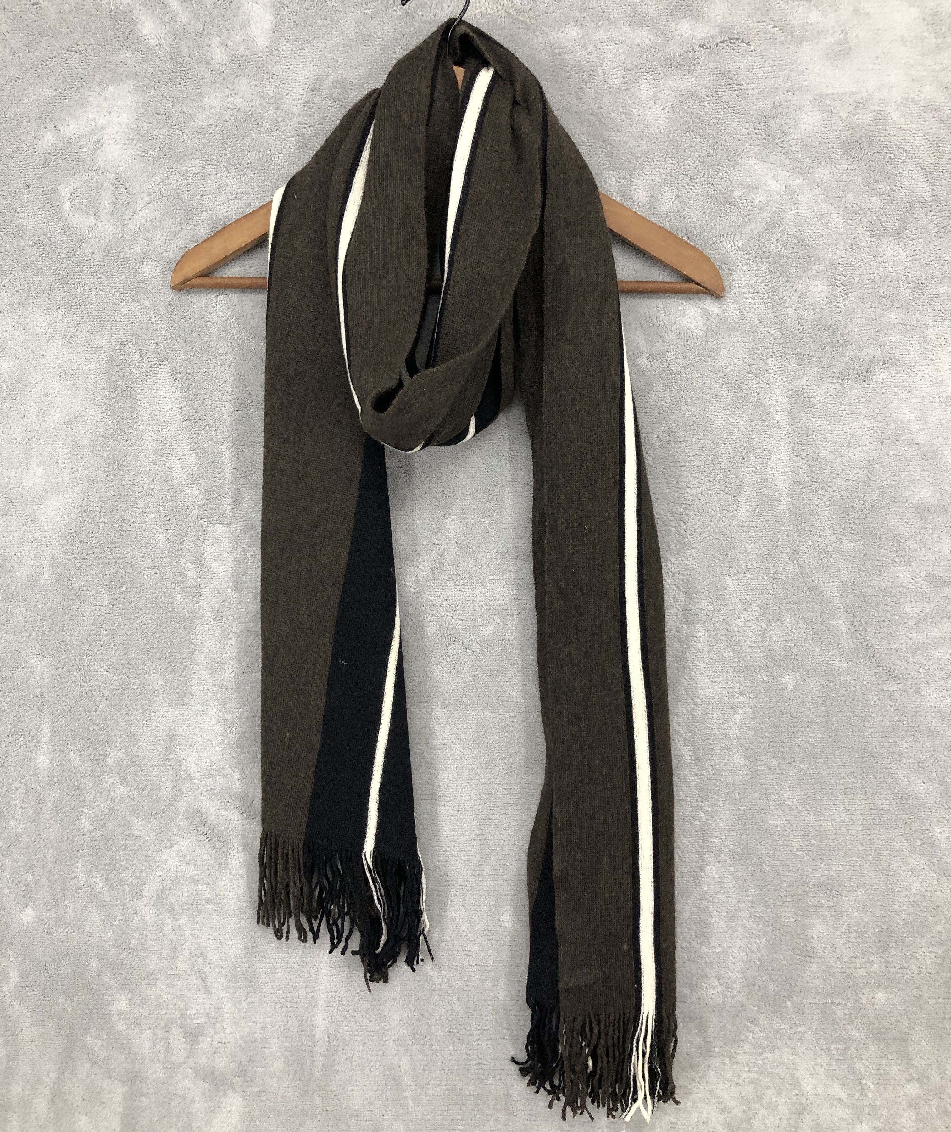 Japanese Brand × Takeo Kikuchi Takeo Kikuchi Wool Scarf Muffler Neck Scarf Size ONE SIZE - 2 Thumbnail