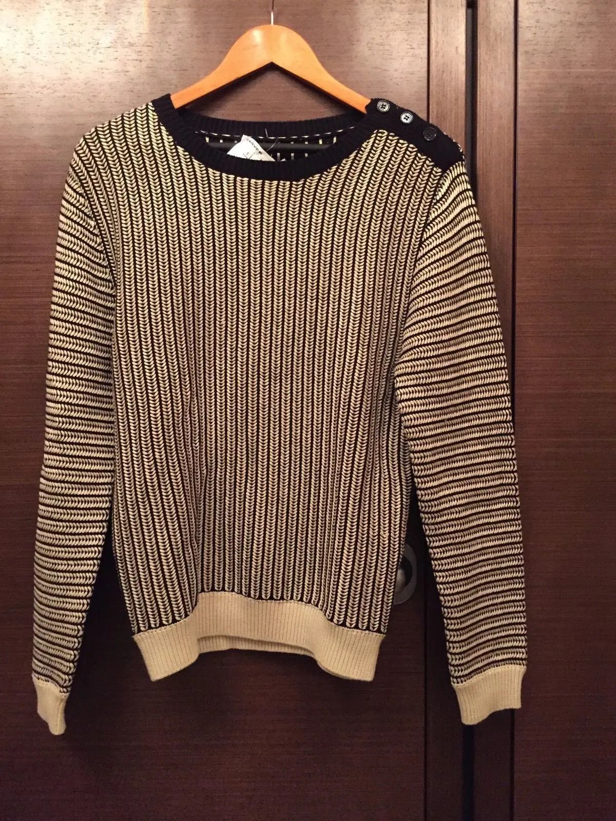 Carven Cable Knit Sweater Size US S / EU 44-46 / 1 - 1 Thumbnail
