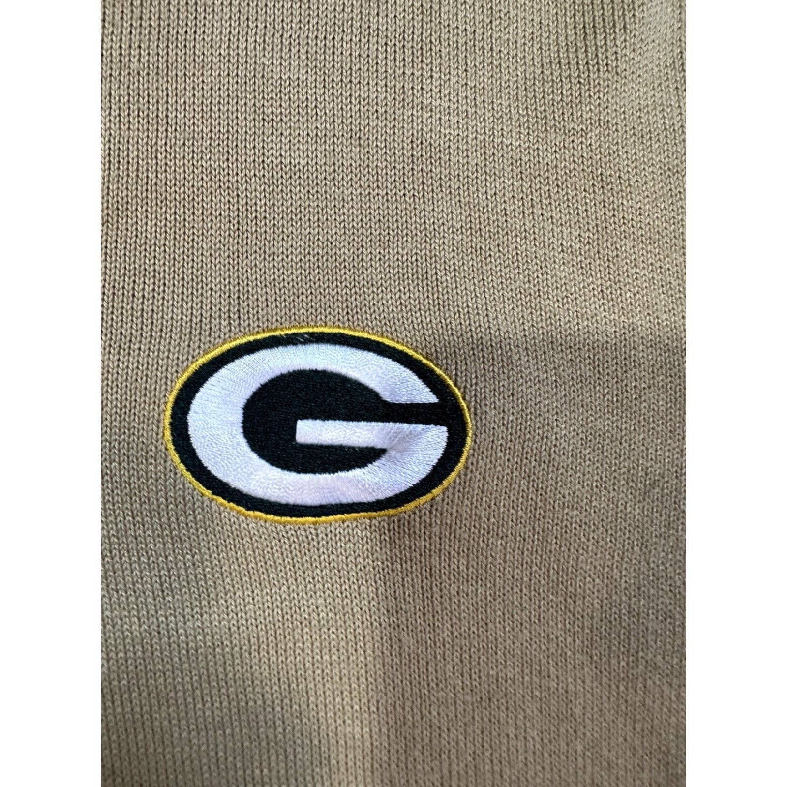 Vintage VINTAGE Antigua Men Sweater Pullover V-Neck Ribbed Green Bay Packers Gold S Regular Mens Football Size US S / EU 44-46 / 1 - 3 Thumbnail