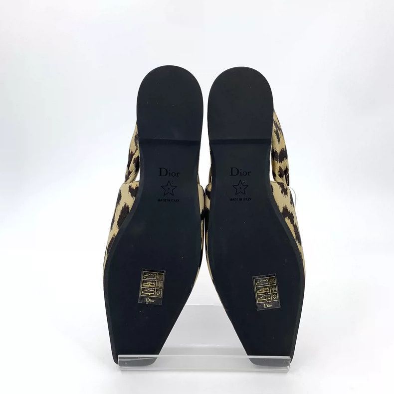 Dior Christian Dior Leopard Print Flat Shoes Size 37-2505 Size US 5 / IT 35 - 5 Thumbnail