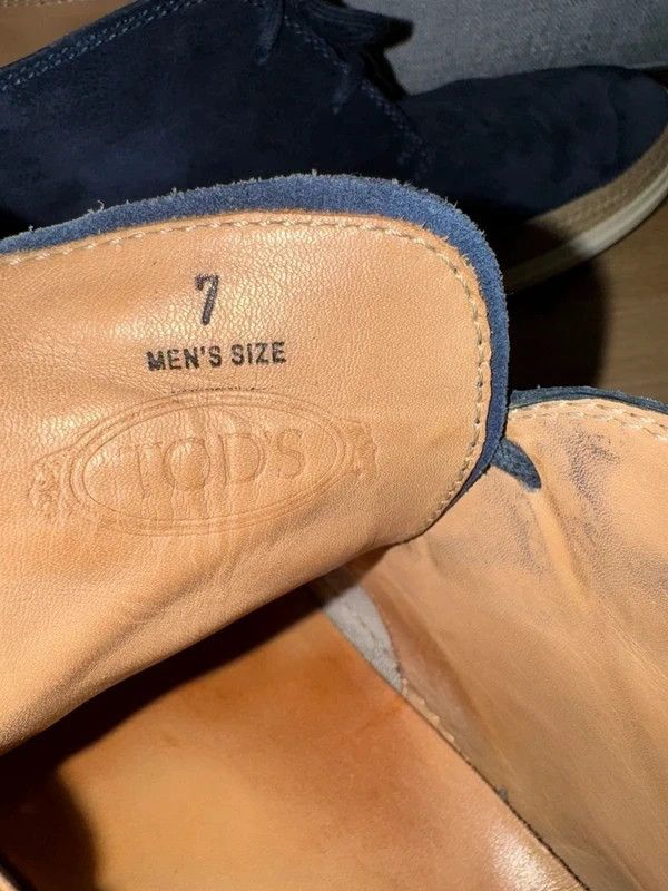 Tod's Tod's Suede Leather Navy Boots Moccasins 7 42 Size US 9 / EU 42 - 13 Thumbnail