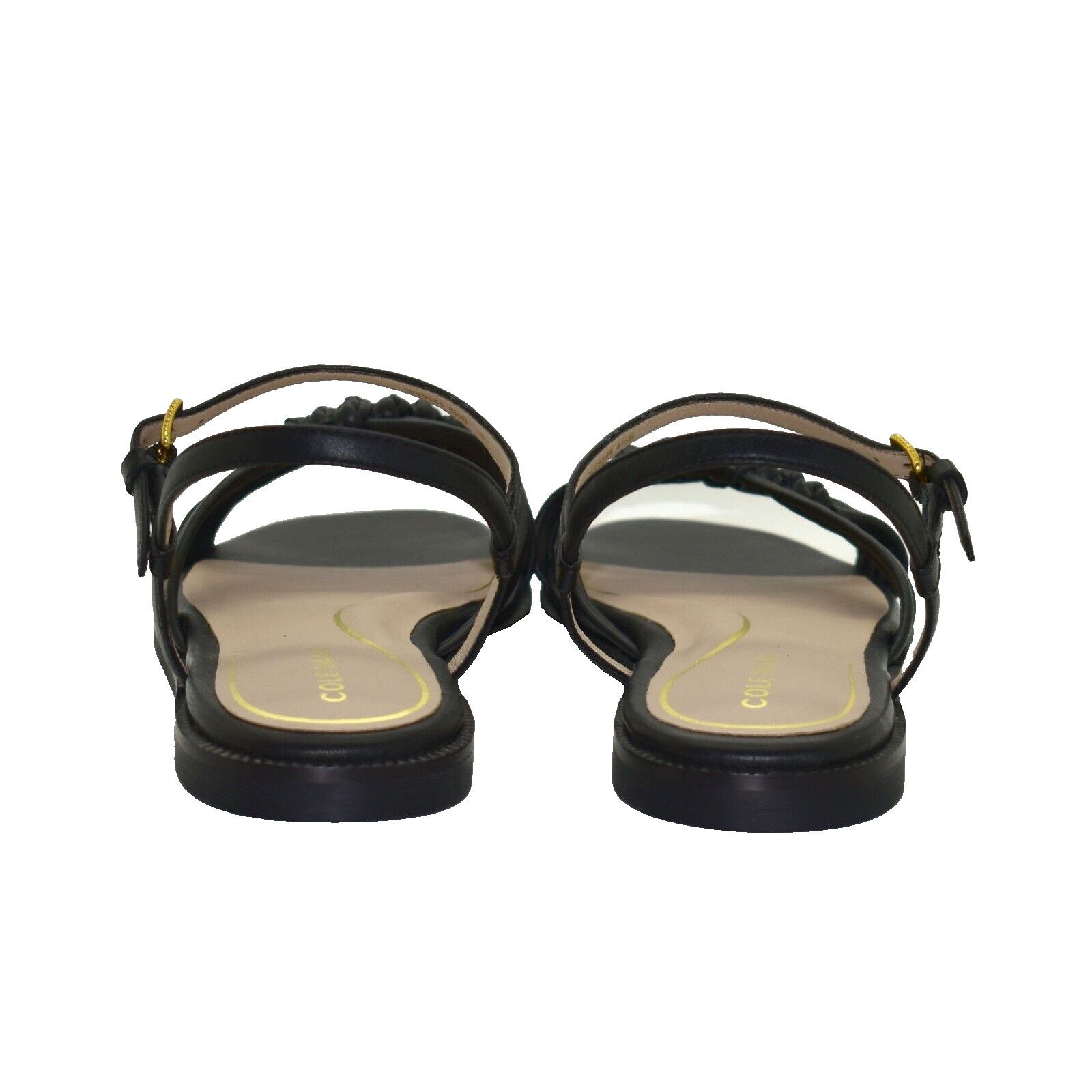 Cole Haan NEW COLE HAAN Leather Jitney Knot Strappy Sandals 8.5 B $160 Size US 8.5 / IT 38.5 - 4 Thumbnail