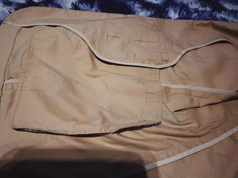 Yohji Yamamoto Beige three-button business blazer jacket