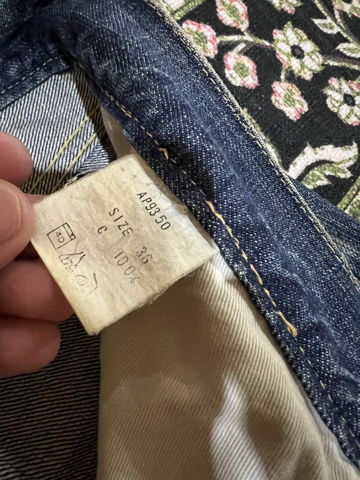 If Six Was Nine × Seditionaries 💥BAGGY💥VINTAGE 90’s ACOUSTIC DISTRESSED SELVEDGE JEANS Size US 34 / EU 50 - 19 Thumbnail