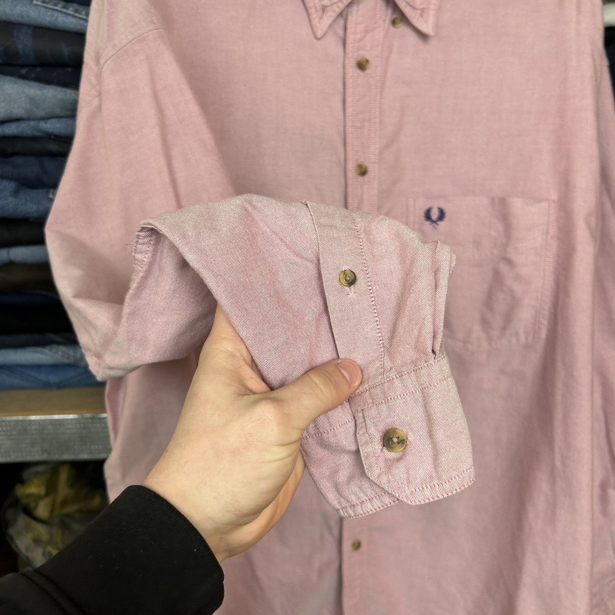 Fred Perry Vintage Fred Perry Small logo streetwear basic button shirt Size US XL / EU 56 / 4 - 5 Thumbnail