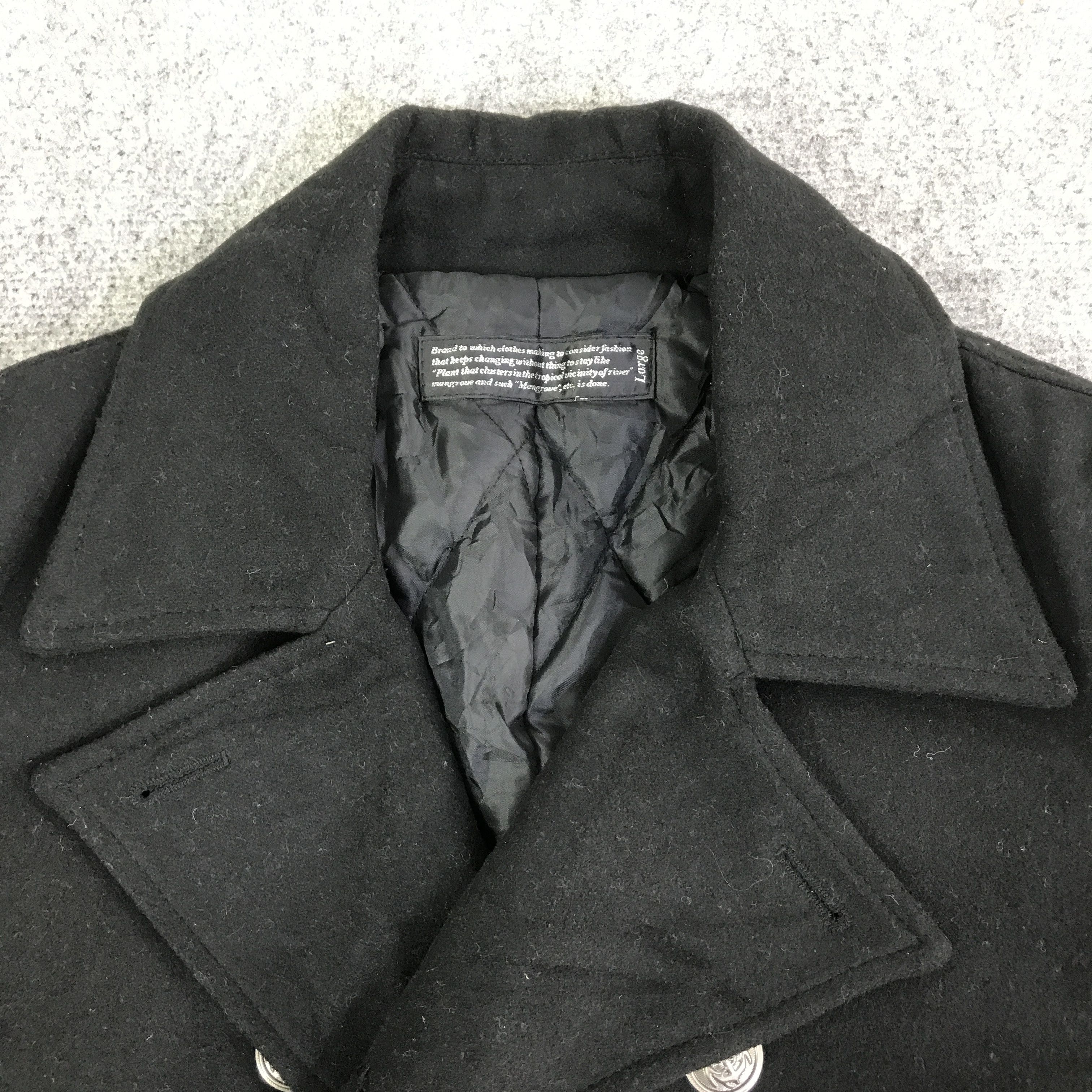 Japanese Brand SHANGHAI MARRY DOUBLE BRESTED WOOL JACKET K106B9 Size US L / EU 52-54 / 3 - 8 Thumbnail