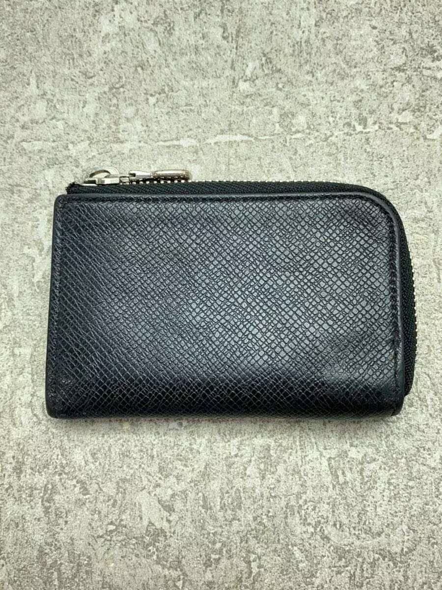 Louis Vuitton Louis Vuitton Taiga Porte Monnaie Jour Leather Black Size ONE SIZE - 1 Thumbnail