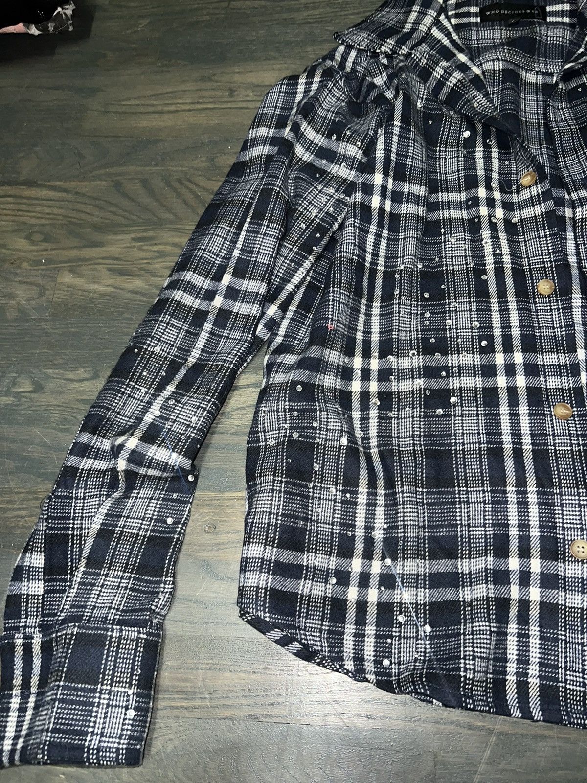 Who Decides War Who decides war crystal flannel Size US L / EU 52-54 / 3 - 3 Thumbnail