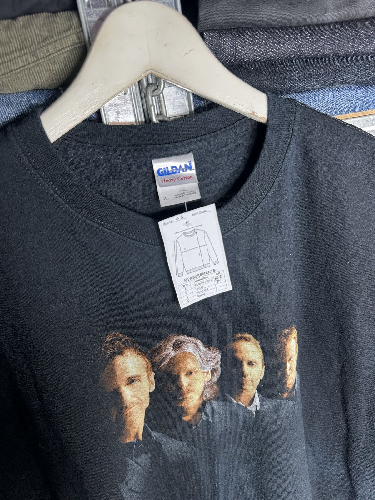 Gildan Vintage 2007 Wet Wet Wet Timeless Tour T-Shirt Black Size XL Size US XL / EU 56 / 4 - 3 Thumbnail