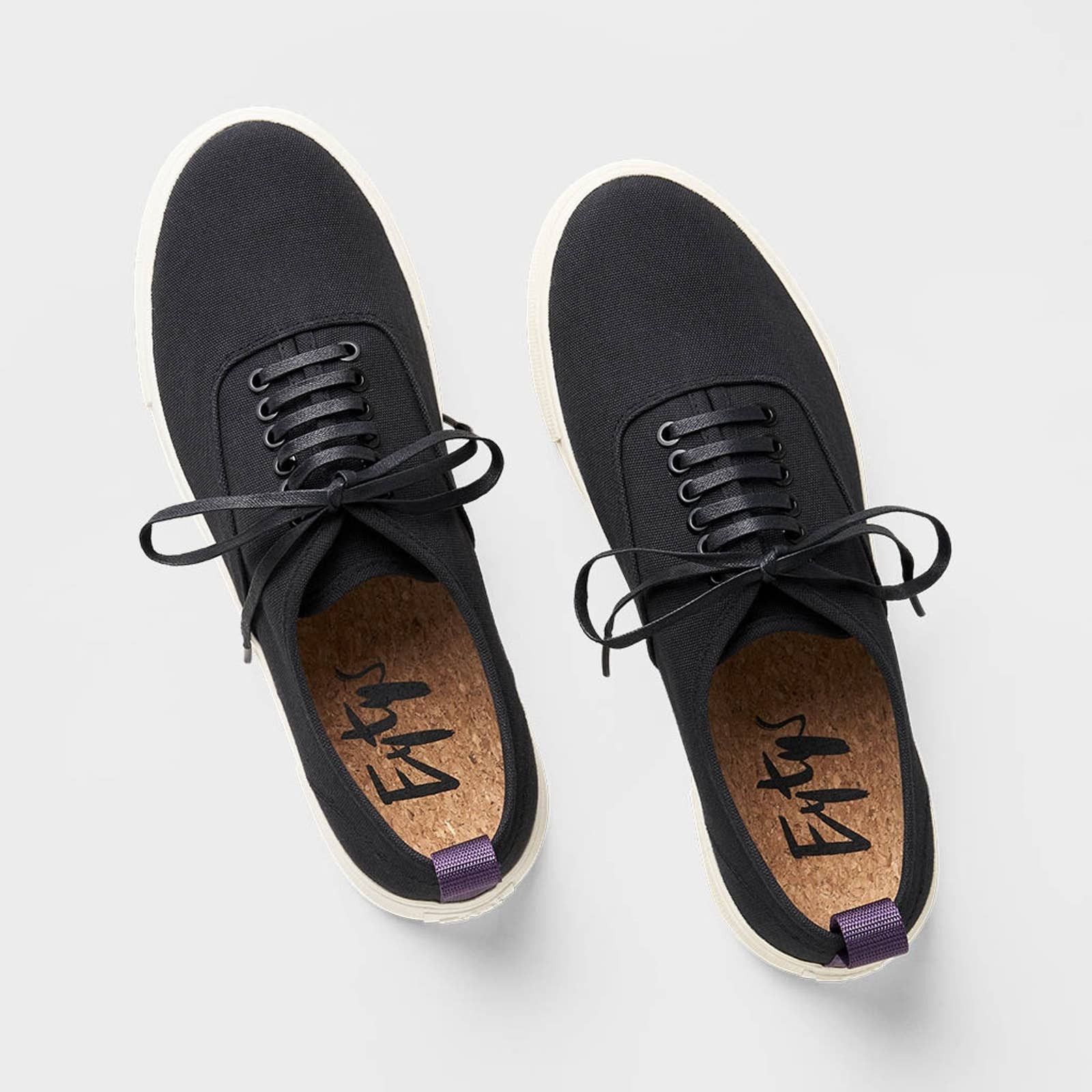 Eytys (Final Sale) Eytys Black Canvas Sneakers (Sz 7) Size US 8 / IT 38 - 3 Thumbnail