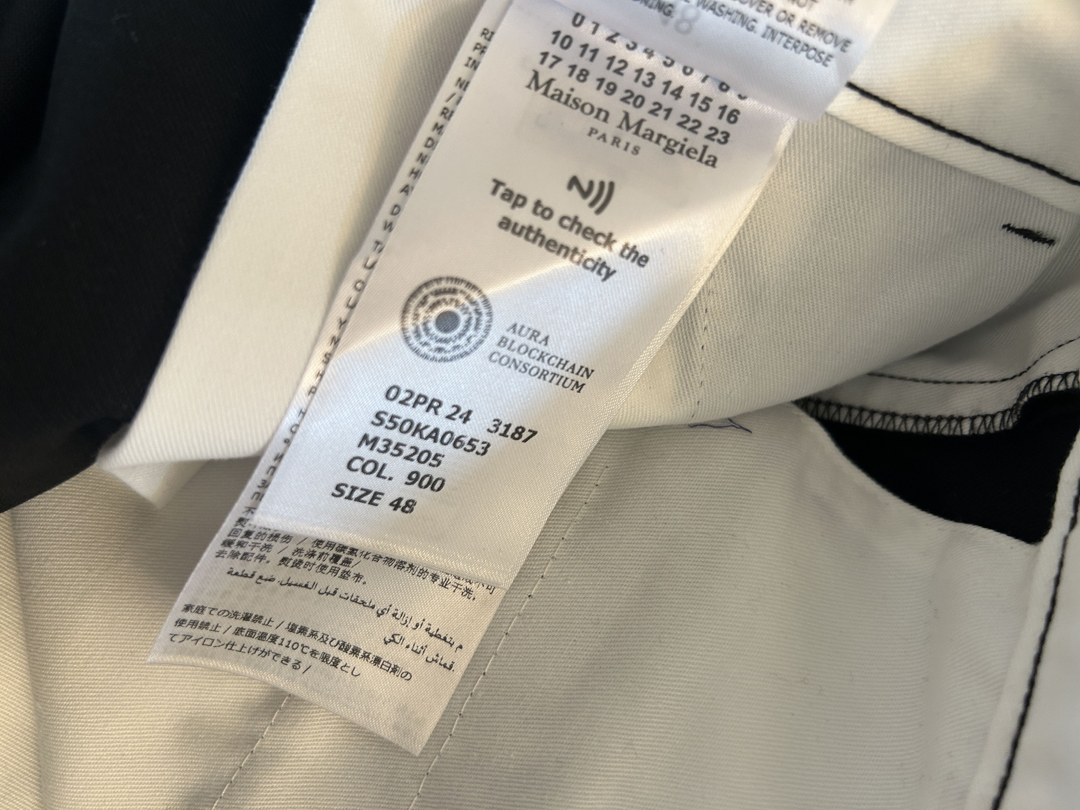 Maison Margiela Maison Margiela Men's Pleated Trousers Black size 48 Size US 32 / EU 48 - 10 Thumbnail