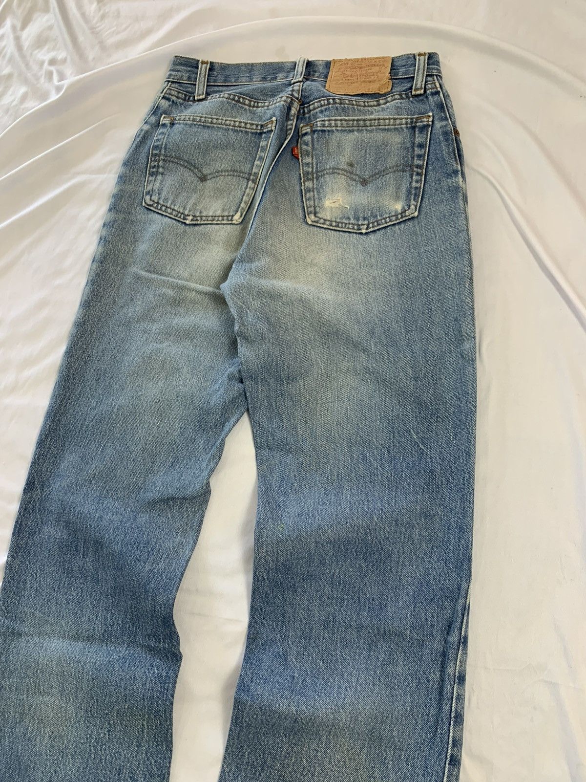 Levi's Vintage Clothing 80s levis 501 vintage jeans usa made Size US 27 - 9 Thumbnail