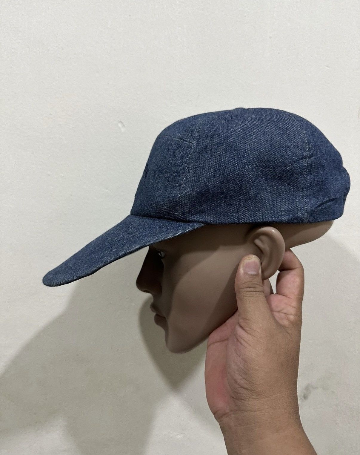 Courreges VTG Courreges Denim Hat Size ONE SIZE - 4 Thumbnail